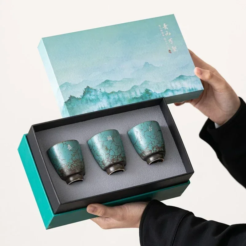 Coffee Equipment Set - Gift Box, Espresso Cups,Japanese Ceramic Tea