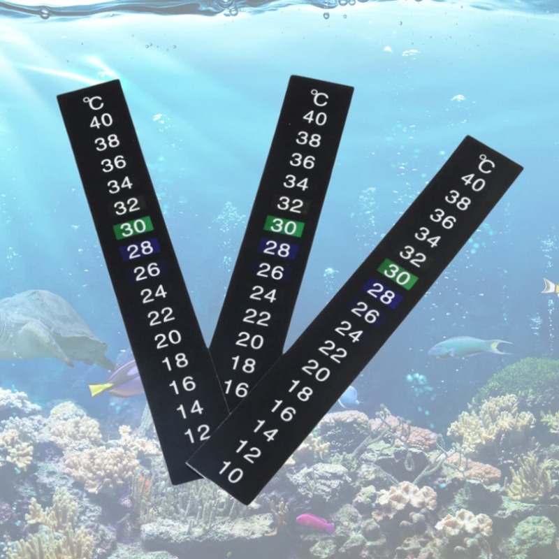 5pcs Betta Fish Tank Thermomet - Temperature Strip Thermometer のレビューと価格