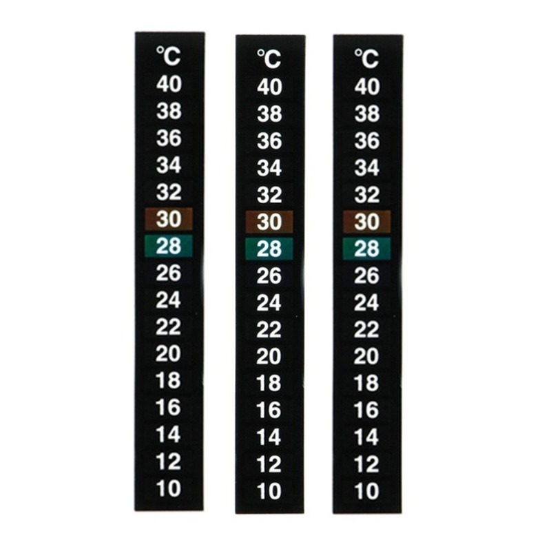 5pcs Betta Fish Tank Thermomet - Temperature Strip Thermometer のレビューと価格
