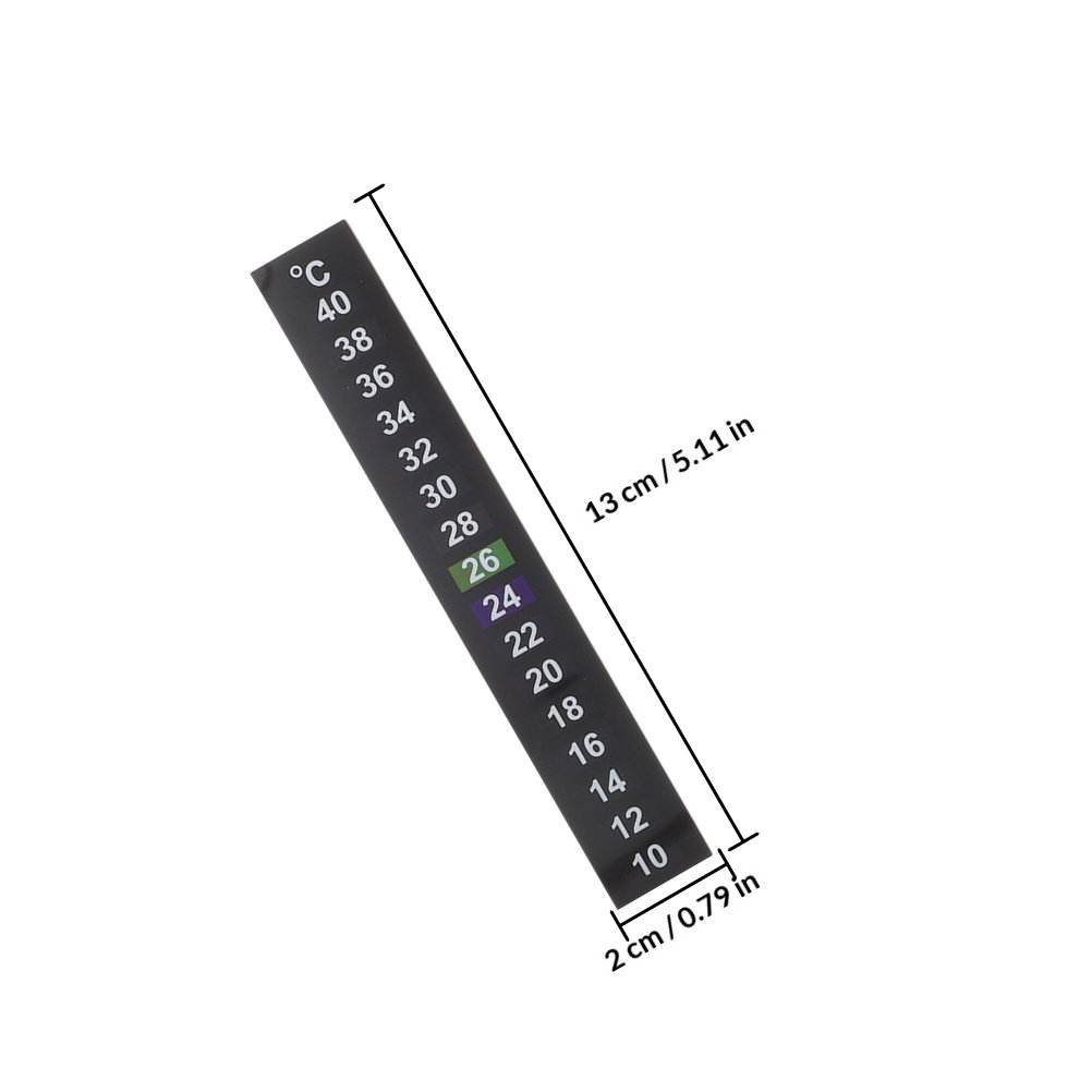 8Pcs Aquarium Temperature Gaug - Temperature Strip Thermometer のレビューと価格