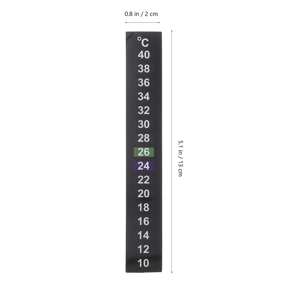 5Pcs Aquarium Thermometer Stic - Temperature Strip Thermometer のレビューと価格