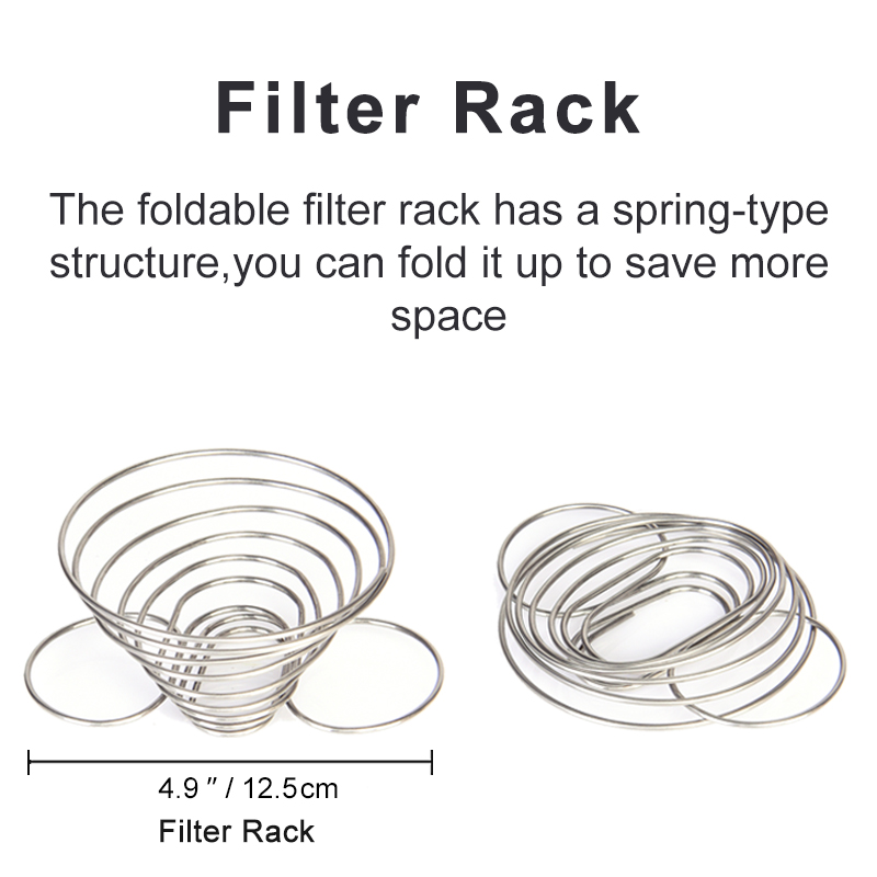 Widesea Camping Coffee Cookwar - Coffee Equipment Filter のレビューと価格