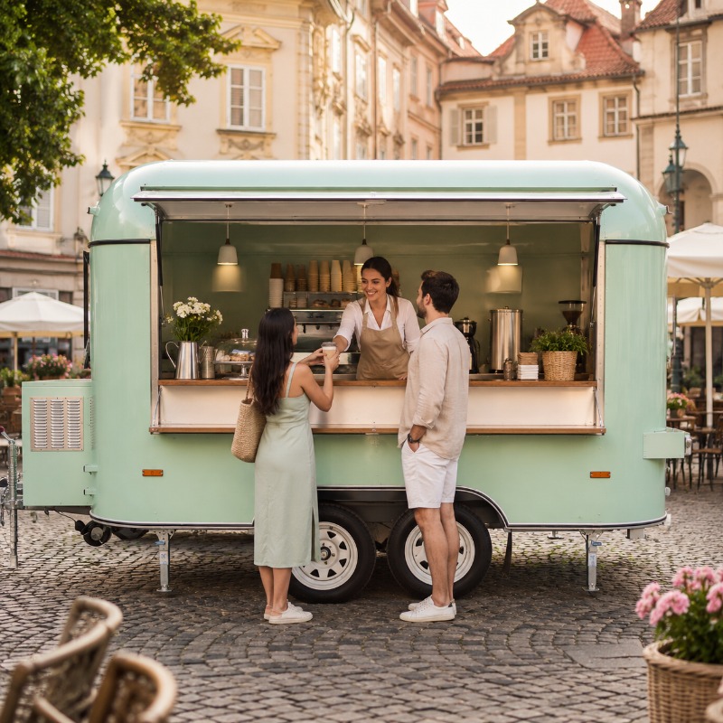 Customized Food Truck Mobile w - Coffee Equipment のレビューと価格