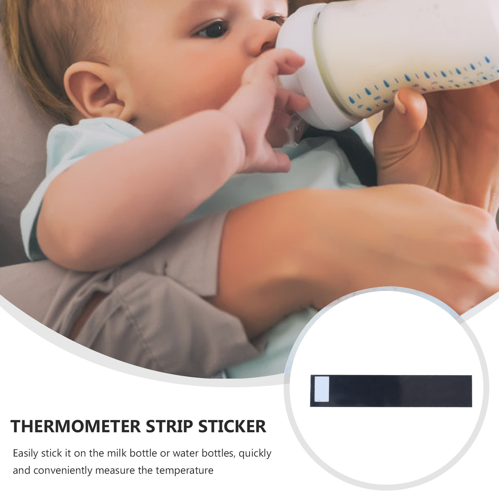 3Pcs LCD Thermometer Sticker S - Temperature Strip Thermometer のレビューと価格