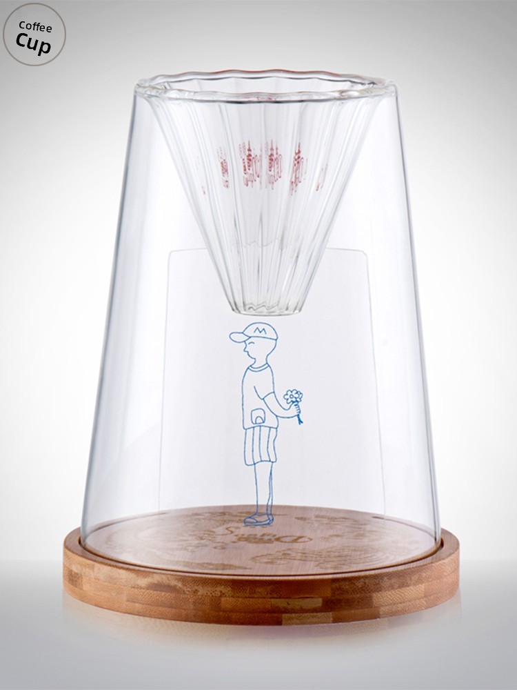 Creative Hand-Poured Glass Cof - Coffee Equipment Filter のレビューと価格