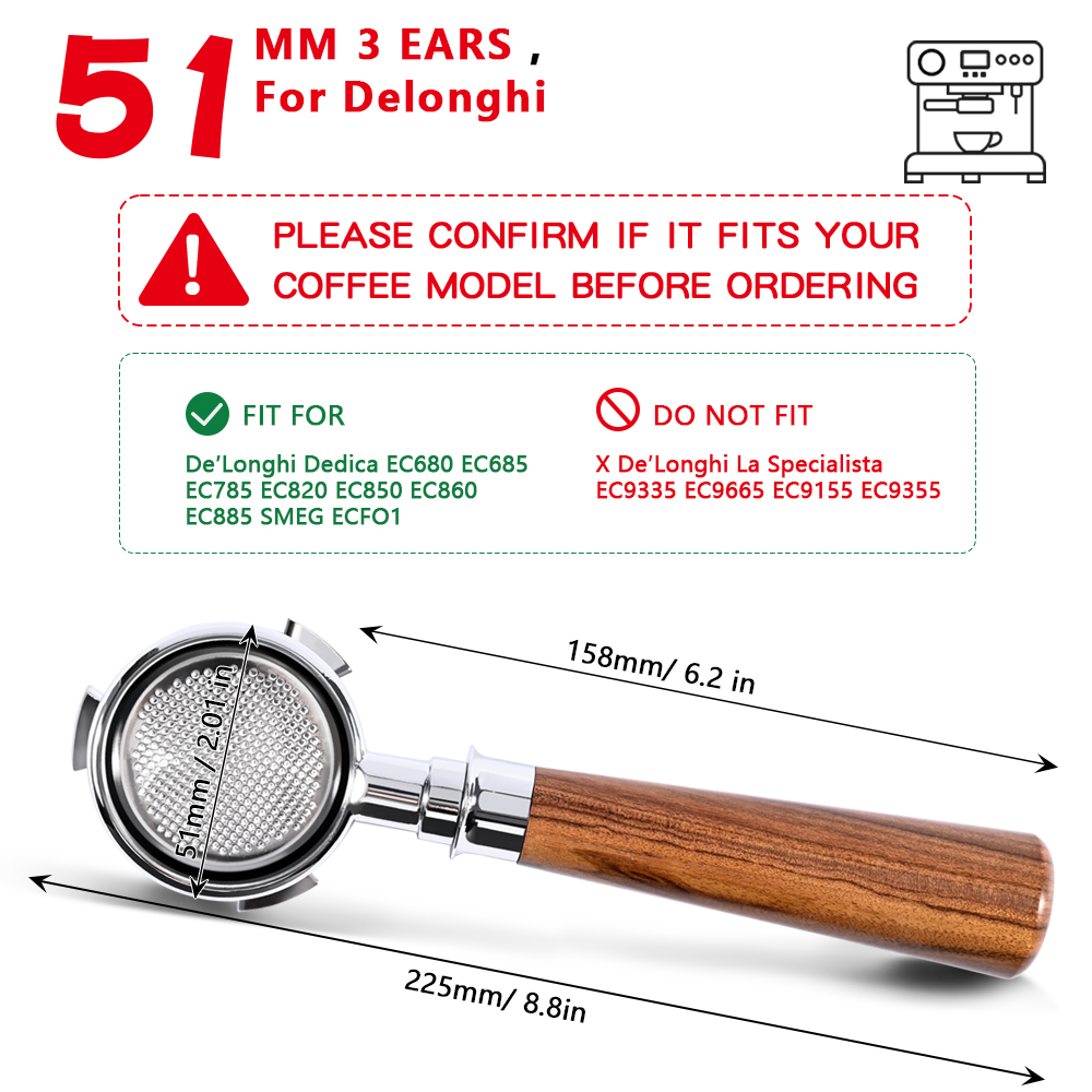 51mm Coffee Bottomless Portafi - Coffee Equipment のレビューと価格