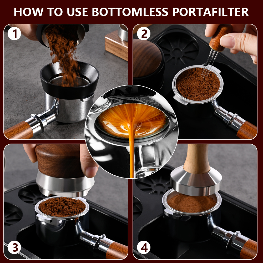 51mm Coffee Bottomless Portafi - Coffee Equipment のレビューと価格