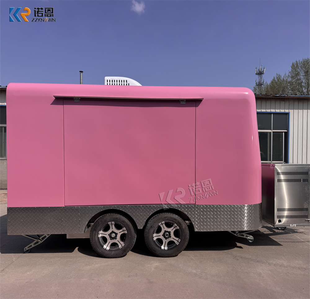 Mobile Fast Food Trailer Porta - Coffee Equipment のレビューと価格