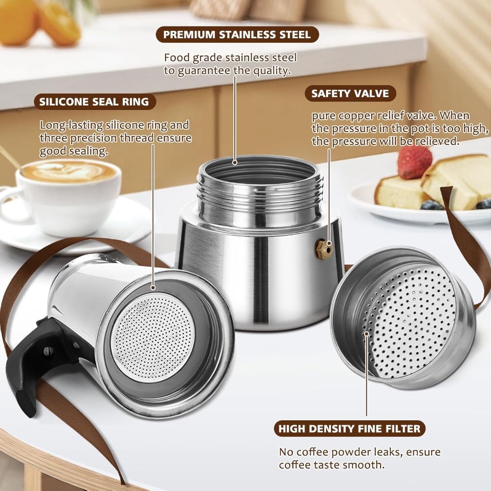 Portable Coffee Pot Stainless  - Coffee Equipment Set のレビューと価格