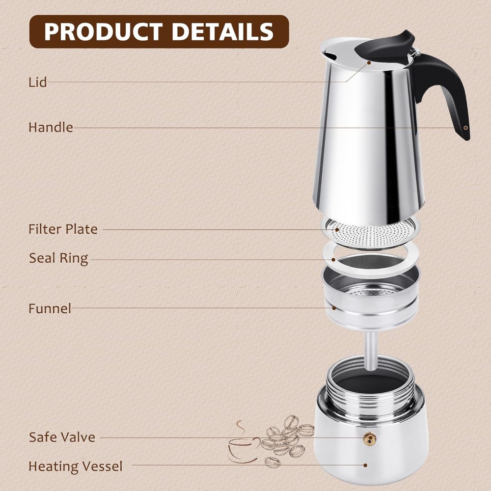 Portable Coffee Pot Stainless  - Coffee Equipment Set のレビューと価格