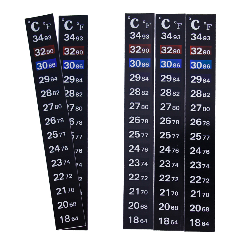 1/2/3/5pcs/lot Change color Th - Temperature Strip Thermometer のレビューと価格