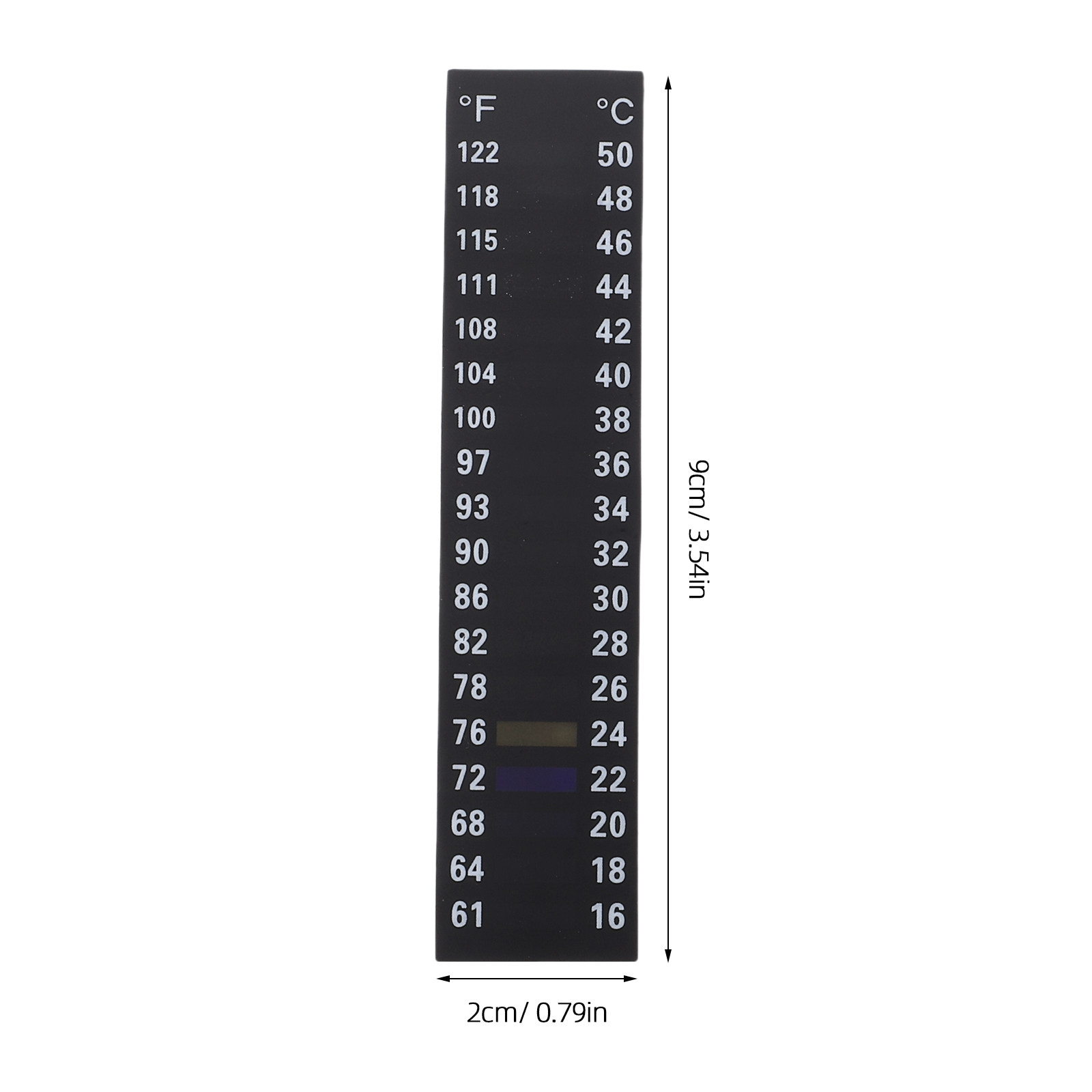 10Pcs Aquarium Water Strips Bo - Temperature Strip Thermometer のレビューと価格