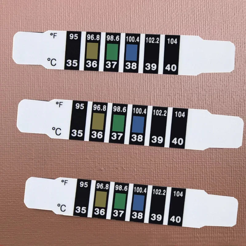 10/20Pcs Forehead Head Strip T - Temperature Strip Thermometer のレビューと価格