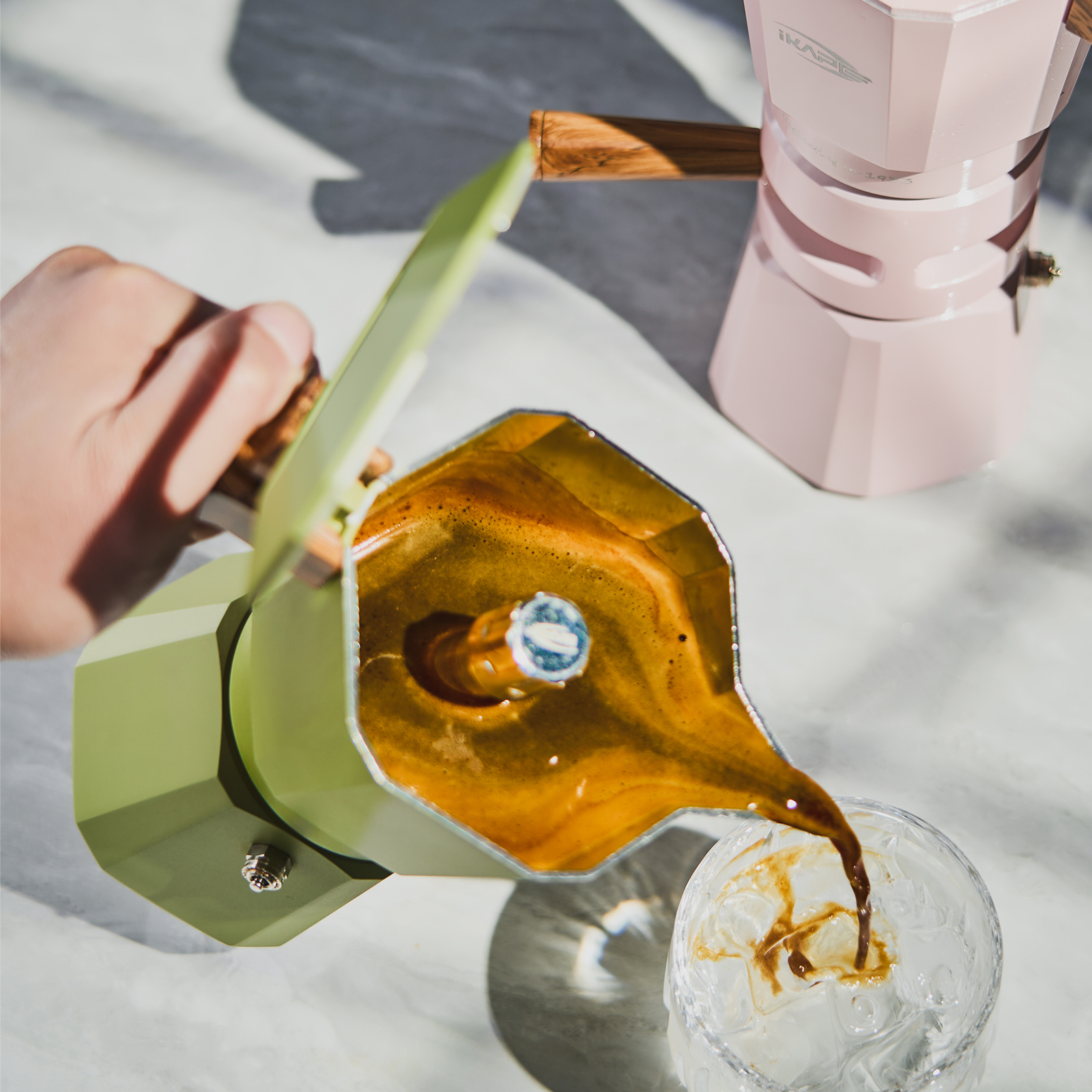IKAPE Espresso Moka Pot,with C - Coffee Equipment Set のレビューと価格