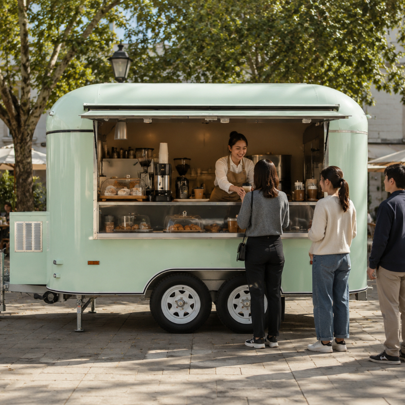 Food Cart Mobile Trailer Custo - Coffee Equipment のレビューと価格