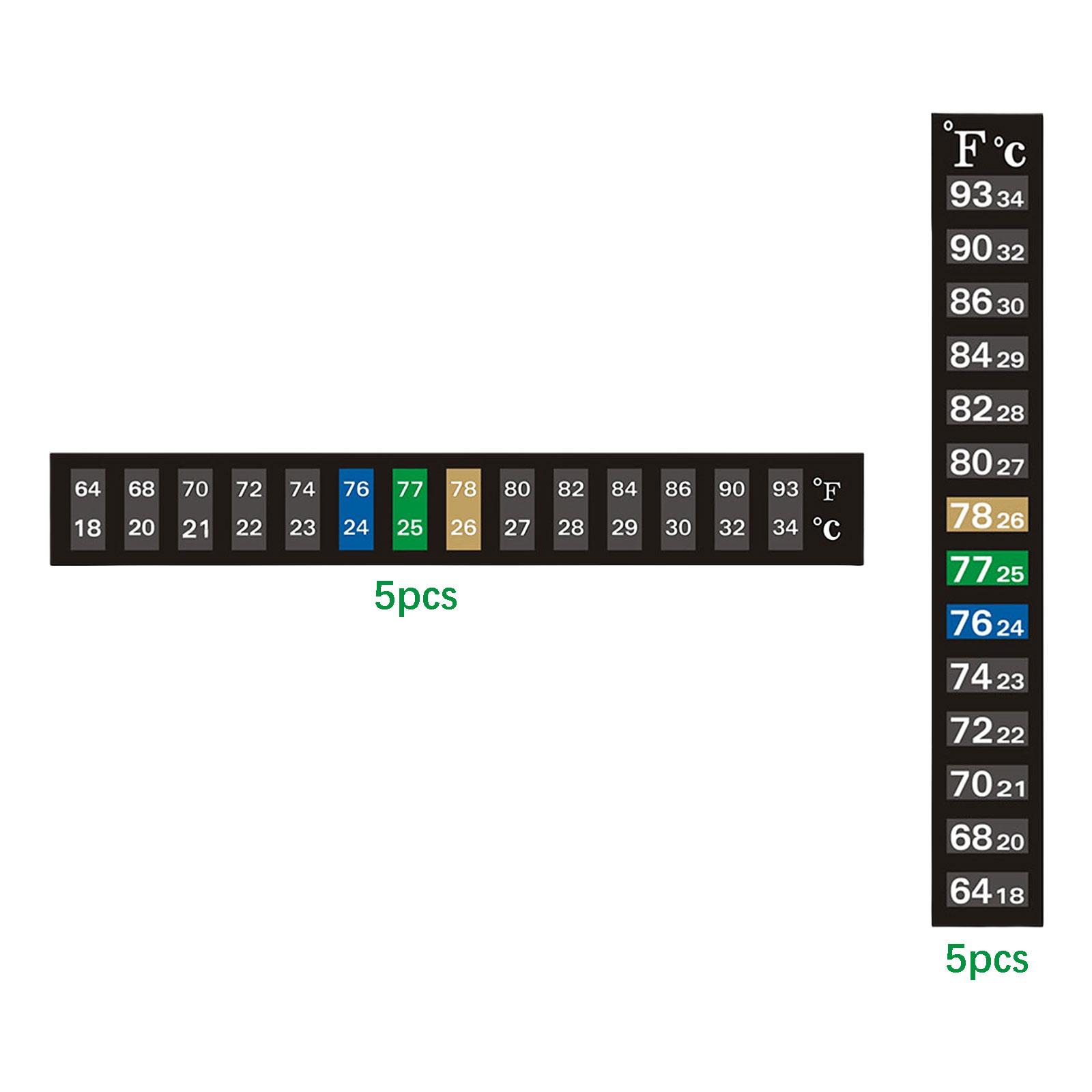 Aquarium Thermometer Paper Str - Temperature Strip Thermometer のレビューと価格