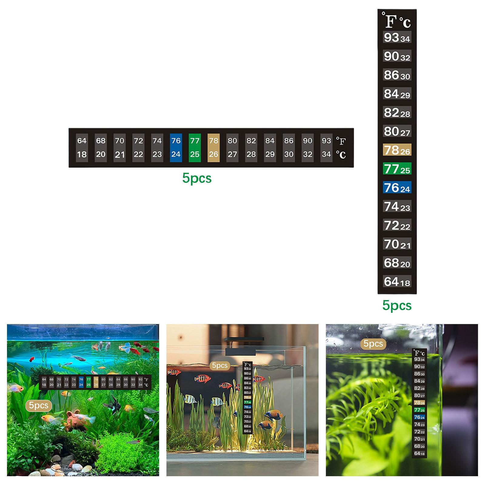 Aquarium Thermometer Paper Str - Temperature Strip Thermometer のレビューと価格