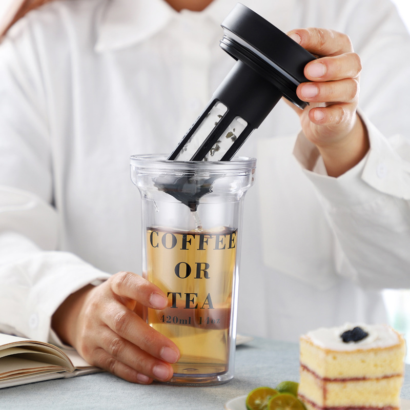 420ml Portable Travel Cold Bre - Coffee Equipment Filter のレビューと価格
