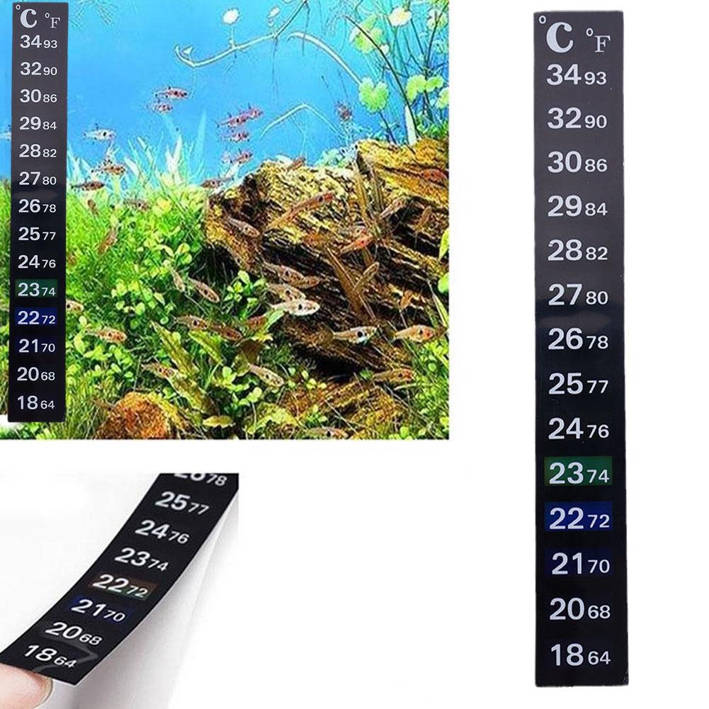 Digital Aquarium Home Stick-on - Temperature Strip Thermometer のレビューと価格