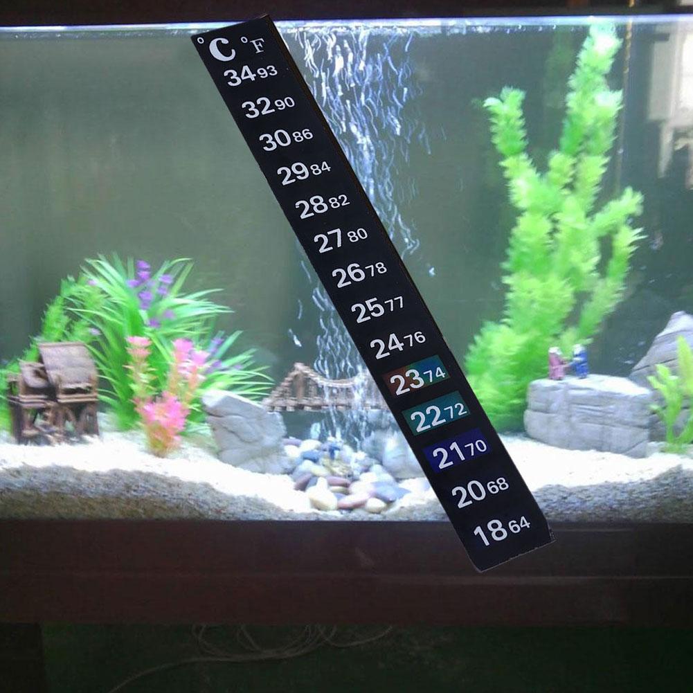 Digital Aquarium Home Stick-on - Temperature Strip Thermometer のレビューと価格